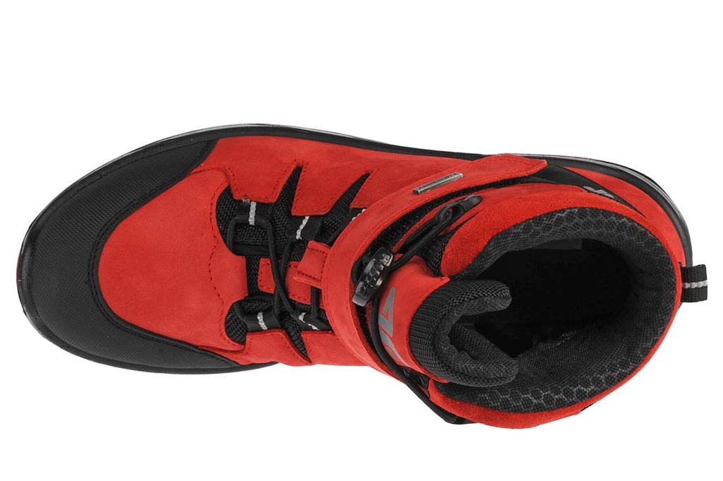 4F Junior Trek, for Boy Red Trekking Shoes