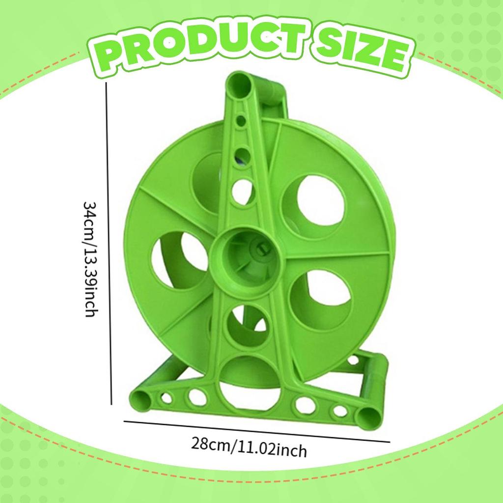 Wasserschlauchwagen Schwerlast Stark Stabil Schlauchhalter Handkurbel Aufbewahrungstrommel für Pflanzenbewässerung Hof Bauernhof Rasen Haushalt