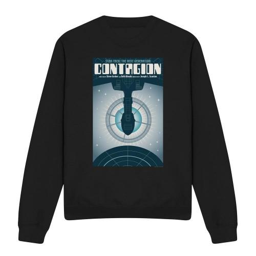 STAR TREK Unisex Adult The Next Generation Season 2 Episode 11 Sweatshirt