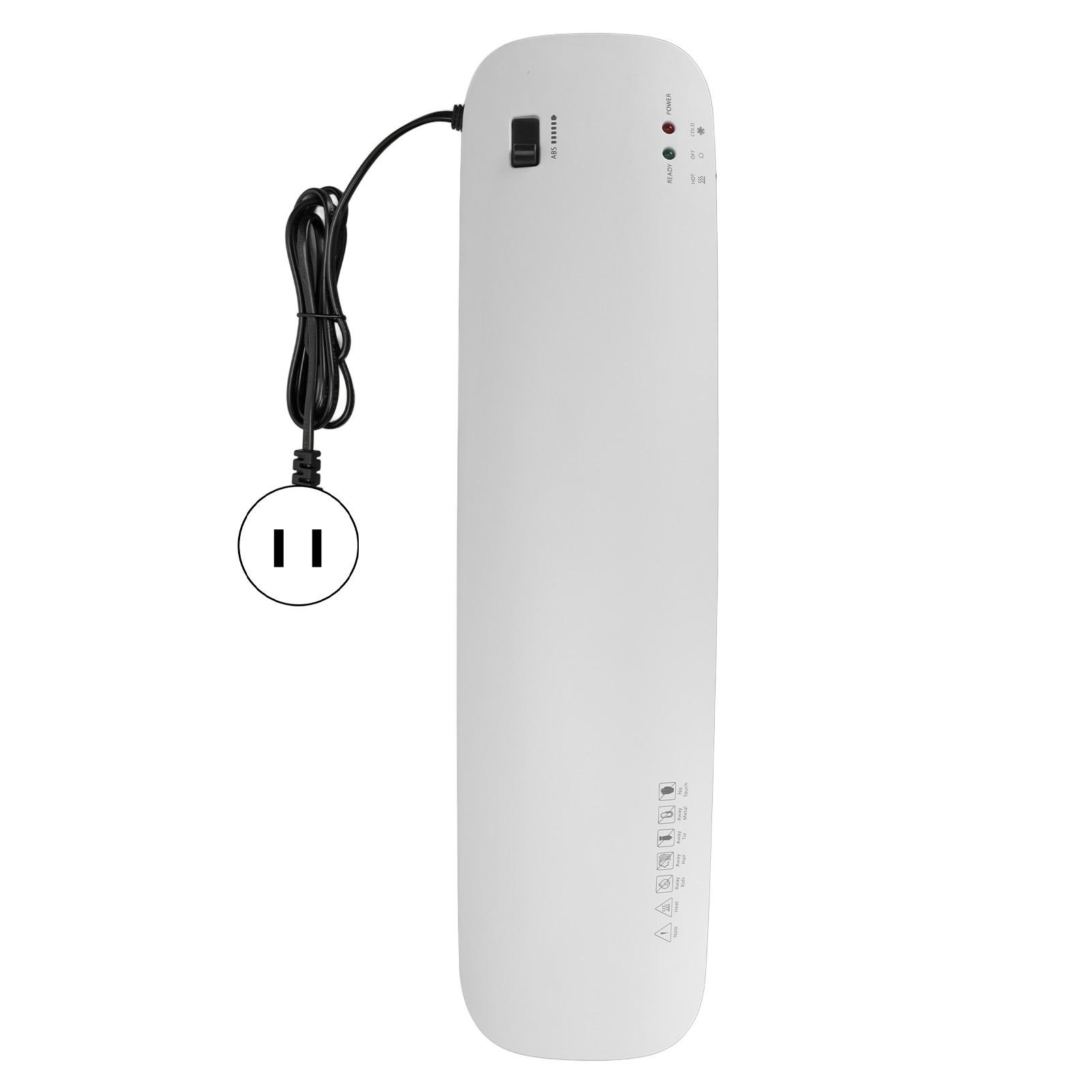 

Ламинатор 12,6-дюймовый A3 термальный ламинатор с настройкой горячего/холодного режима для домашнего офиса школы ЕС US Plug