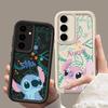Stitch Anime S26 Ultra Case For Samsung Galaxy S26 S25 S24 S22 S23 Ultra S21 Plus S20 S25 FE Camera Protection Soft Cover