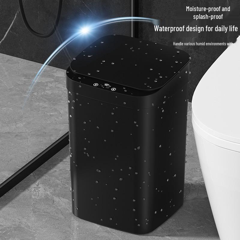 2026 Smart Large-Capacity Automatic Trash Can for Home, Living Room, and Bathroom