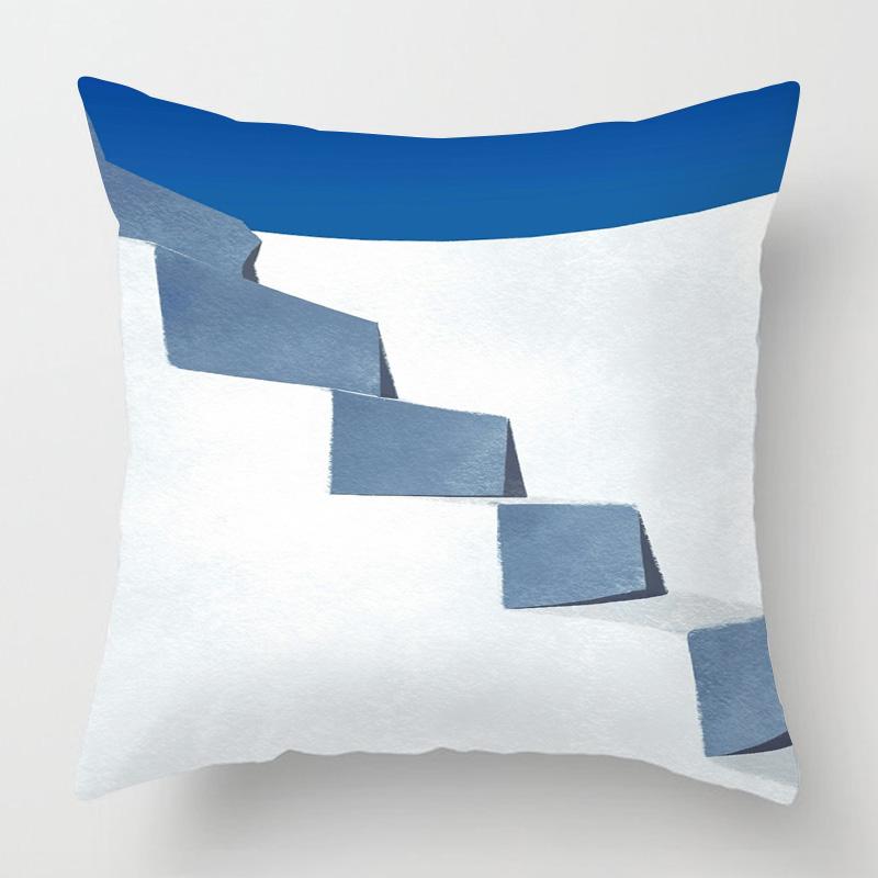 Scandinavian Abstract Style Pillow Cover 18X18/20X20 Inches - Geometric Print Cushion Cover Home Decor Gift Pillow Cover