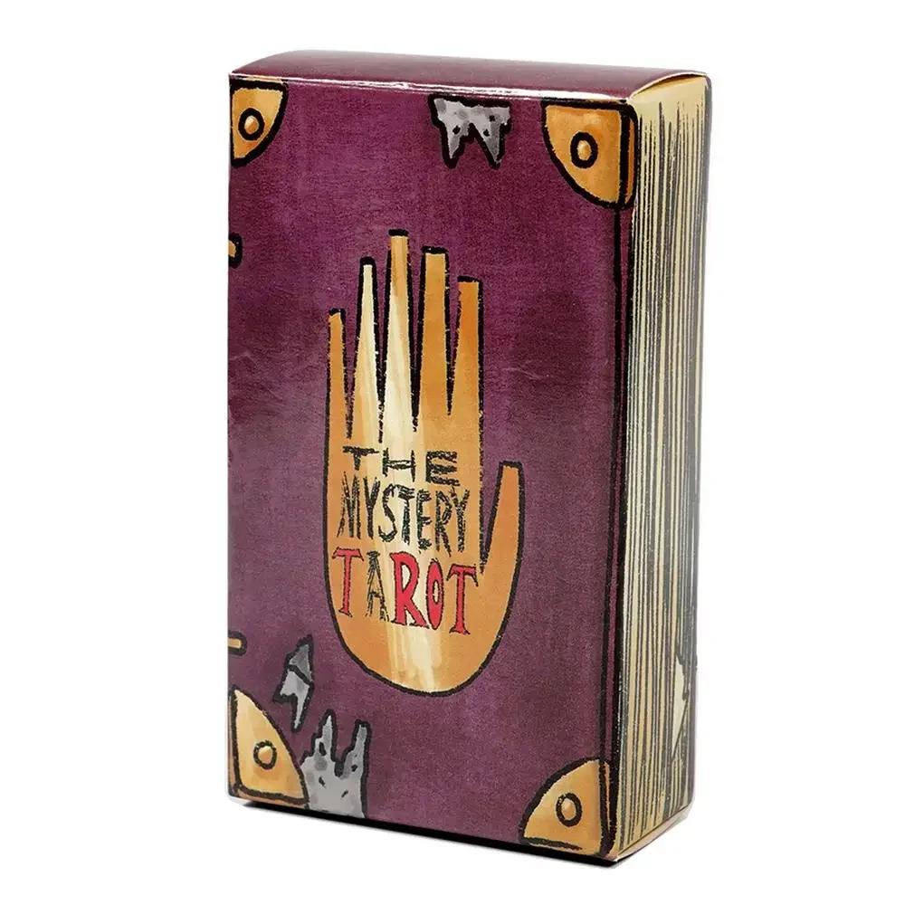Mystery Tarot Cards A 78 Deck Gravity Falls Inspired 78 Card Deck English Version Witchy Beginner Board Games