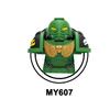 MY606 - MY610 Hot Game Series Helmet Soldiers Bricks MOC Mini Action Figures Building Blocks Toys Children Gifts