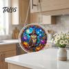 Talos Halloween Acrylic Puzzle Suncatcher, 7.87 Inch Sun Catcher Window Hanging Ornament, Ideal for Gifting and Home Decor