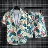 Youth Summer Beach Set: Loose-Fit Polo Shirt + Shorts Casual Plus Size Two-Piece Set