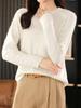 Women's Loose Fit Knit Wool Sweater - New Style, Lazy Autumn/Winter Base Layer, Round Neck Top
