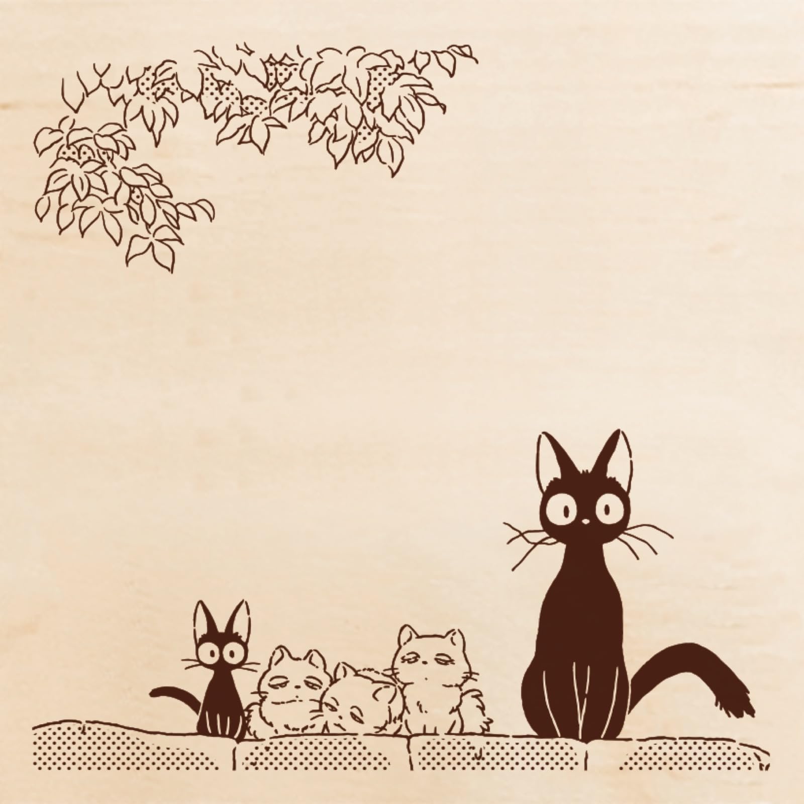 Beverly Studio Ghibli Colorful Delivery Stamp, Stamp, Jiji s Babysitter, Kiki s Service, TSW-193