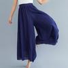 Summer New Large Size Cotton and Linen Casual Wide Leg Pants Women Elastic Waist Solid Vintage Loose Trousers Women Elegant Slim Fit Baggy Pants 26494