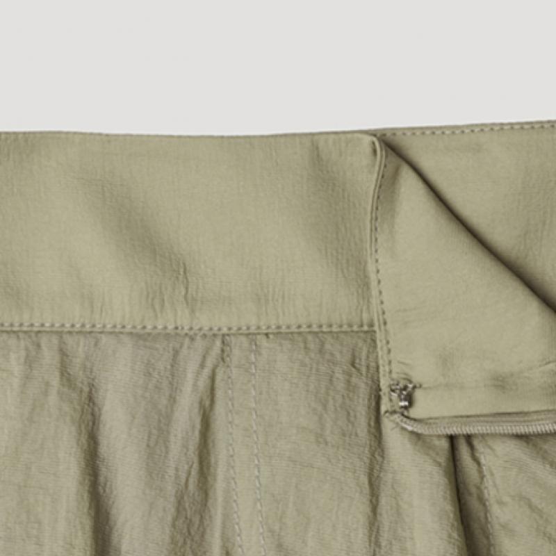 [She S miSS] Pleated Flare Long Skirt SwwSkp22110