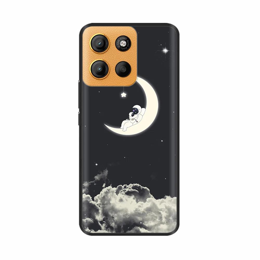 For Motorola G15 Case Cute Phone Case Funny Back Cover For Moto G15 Power Camera Protection Soft Original Liquid Silicone Cases