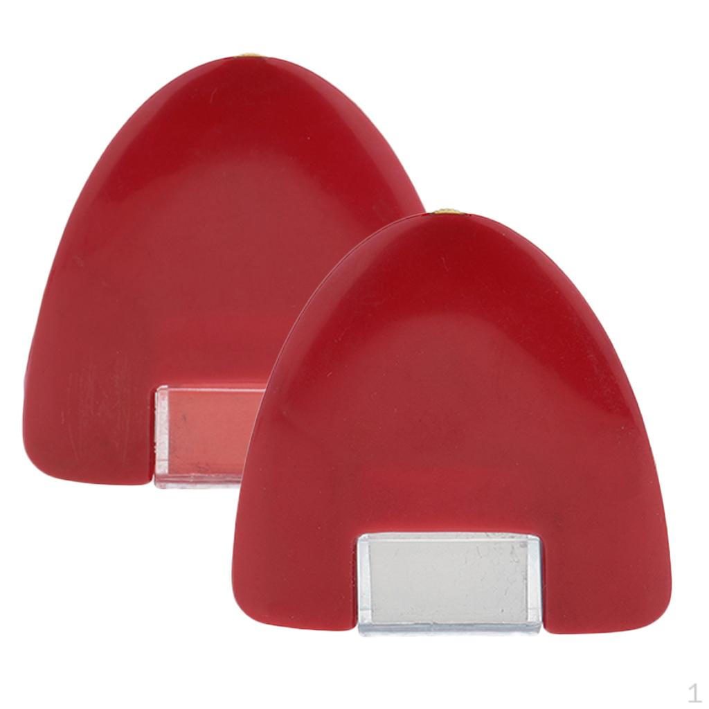 

2 шт. Красного маркировочного мела для портных с пластиковым оборудованием для шитья