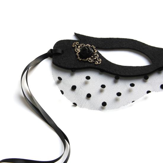 Sexy Ball Lady Eye Dot Print Adjustable Decorative Glasses