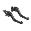 2PCS Motorcycle Brake Clutch Lever Handlebar Braking Device Adjustable Aluminium Alloy