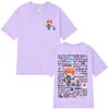 Ed Sheeran European Tour 2025 Graffiti Pattern Print T Shirt Men Women Cotton Casual Short Sleeve T-shirt Fashion Loose T-shirts
