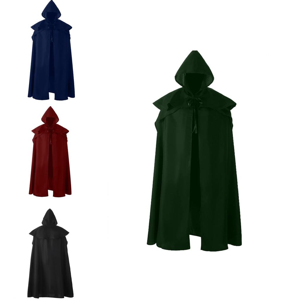 Gothic Vampire Cloak With Cotton Material For Halloween Party And Themed Events