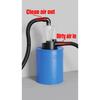 2.5'' PEMEDOR Woodworking Double Filtration Cyclone Dust Collector DIY Turbocharged Filter Industrial Separator Dust Collection