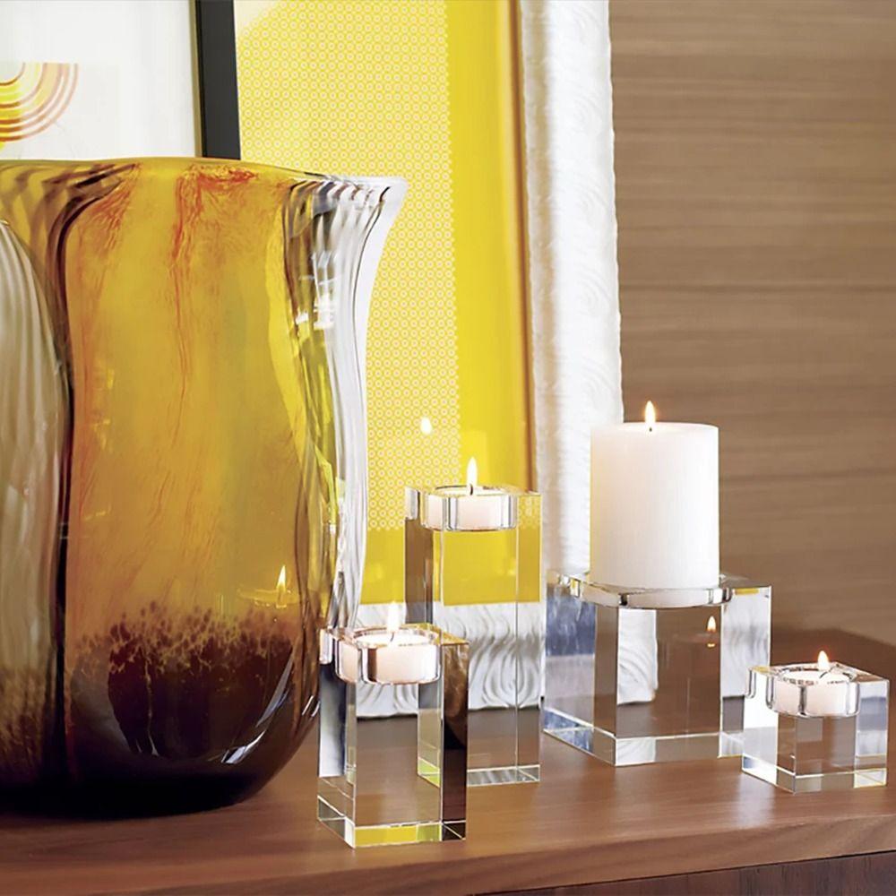 Artistic Nordic Tealight Candlestick Modern Candlestick Ornaments Butter Lamp Holder  Home Decor