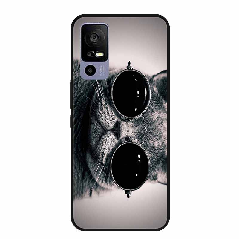 For TCL 40 R 5G Cases T771K Fashion Soft TPU Silicone Phone Case For TCL 40R 5G T771H Cover Back Fundas Bumper Shockproof Coque