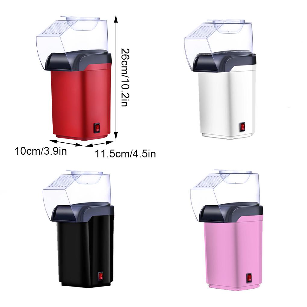 Popkornmaskin med høy effekt for husholdningsfest Rask enkel betjening 1200W Popkornmaskin med høy effekt