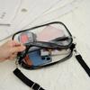 Waterproof Women's Cross-Body PVC Messenger Bag with Adjustable Strap