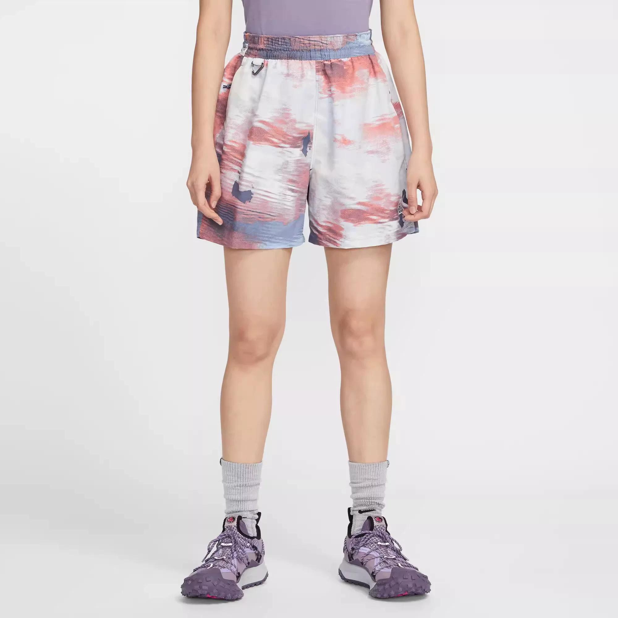 Nike/Nike Genuine New Acg Women s Sports Training High-Waisted Breathable Outdoor Shorts Dv9536-505 S