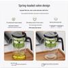 Jinzhao Large Capacity Glass Tea Pot with Infuser Filter