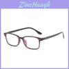 Tr90 Business Blue Light Blocking Square Glasses For Men And Women With Resin Lenses