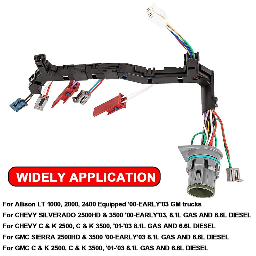 Transmission Internal Wire Harness for GM Chevy Duramax Allison,6 Solenoid Type 5 Speed Transmission Wire Harness