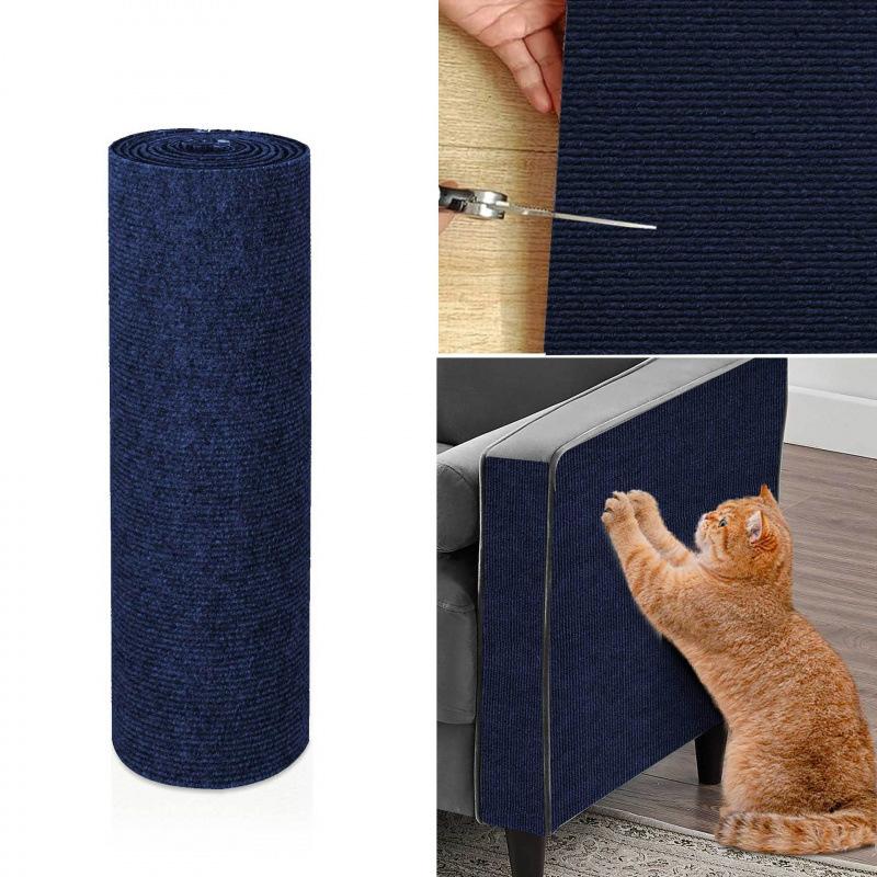 Hot-selling Cat Scratching Pad Teasing Cat Nest Sticker Can Be Cut, Self-adhesive Wear-resistant Furniture, Sofa Wall-attached Cat Scratching Board