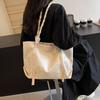 Stylish 2024 College Student Tote Bag Large Capacity Casual Shoulder Bag For Women