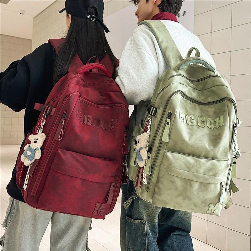 Schoolbag Burden Reduction and Spine Protection Junior High School Student Schoolbag Male Student Lightweight Large-capacity Backpack 1011 New