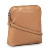 NOORA Leather Mini Crossbody Sling Bag for Girls and Women & Zip Closure