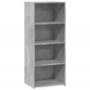 VidaXL Highboard Concrete Grey 50x41x124 Cm Engineered Wood, Sideboard, Cupboard, Side Cabinet, Cabinet, 846400