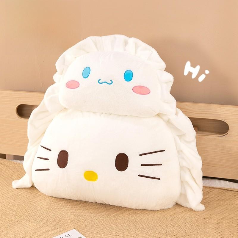 Animal Plush Toy Duffle Pillow With Pp Cotton Fill For Kids And Teens