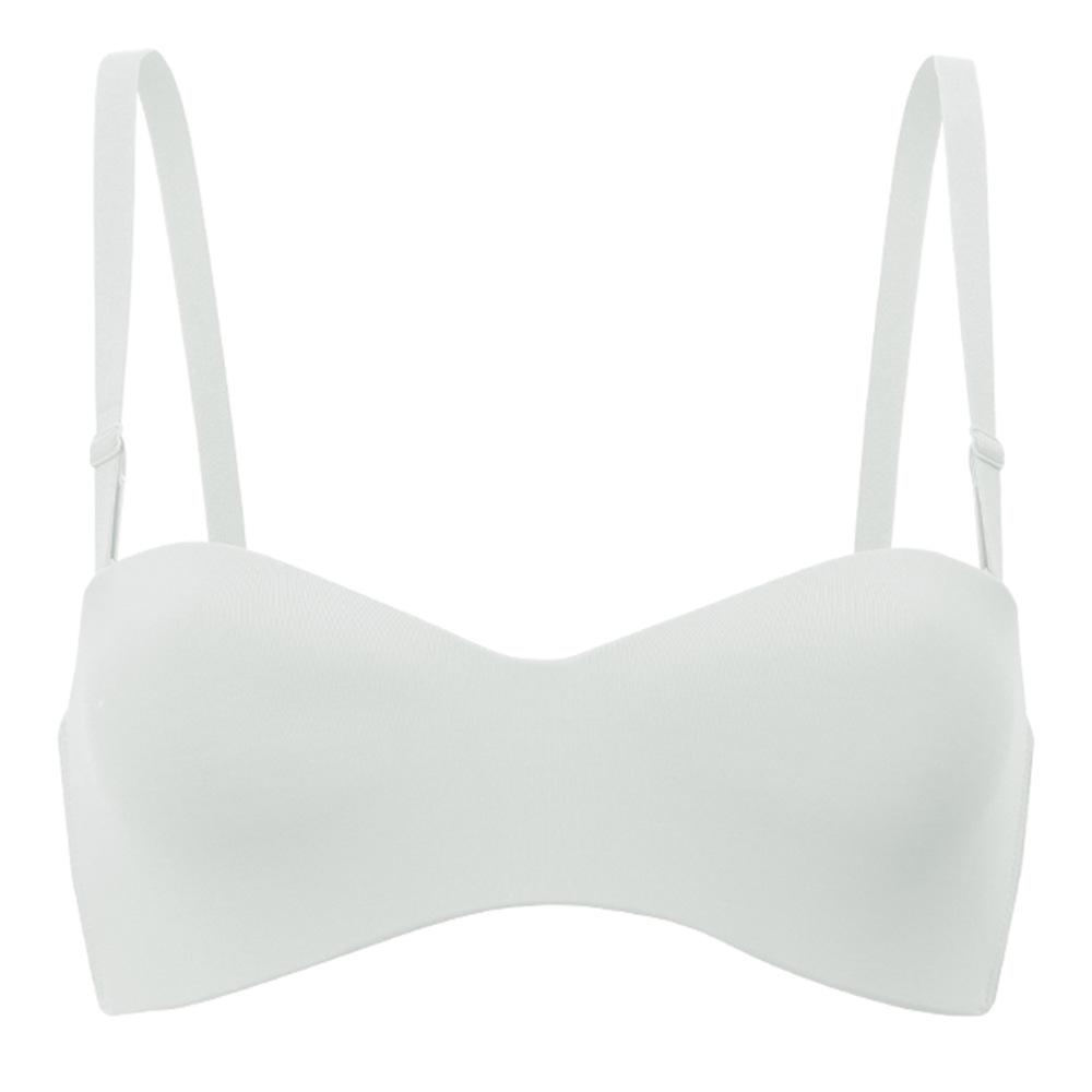 

Зефирный невидимый бюстгальтер без бретелей - Беспроводной, Нескользящий, Дышащее конфетное белье 36/80 AB