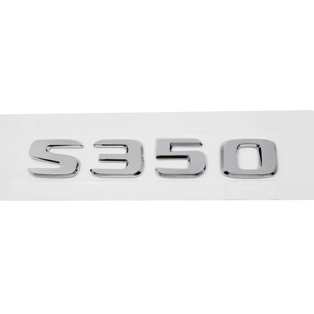 CXAFM1 ABS S300L S320 S320L S350 Trunk Rear Logo Badge Emblem Sticker For Mercedes Benz S Class W126 W140 W220 W221 W222