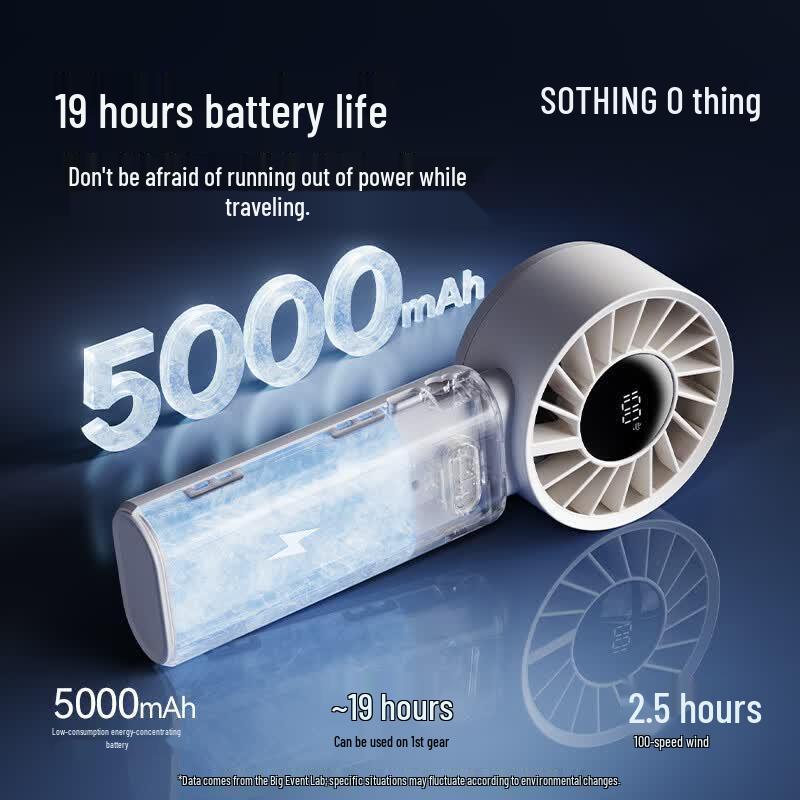 Nuanwu High-Speed Portable Handheld Fan