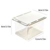 Drawer-Type Storage Box Under Mirror Cabinet Transparent Cartoon Toilet Cotton Bathroom Cabinet Drawer-Type Shelf Jewelry Case