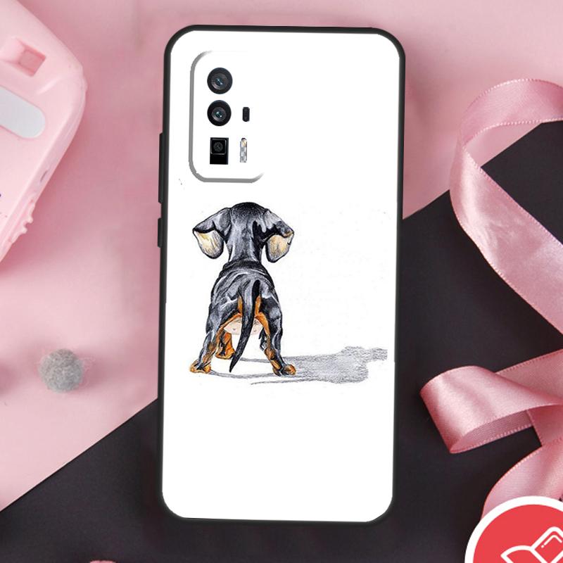 

Dachshund Dackel Dog Case For POCO F6 X6 X3 X5 M6 Pro F3 F5 M5s Xiaomi 14 Ultra 13 12 Lite 11T 12T 13T Pro Cover Xiaomi 14