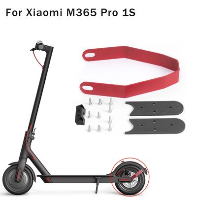 Xiaomi M365/Pro Elektrikli Scooter Çamurluk Desteği Güçlendirilmiş Tutucu Parçası İçin Boşluk Kapatma Pedi ile 8,5/10 inç Tekerlek Çamurluk Braketi
