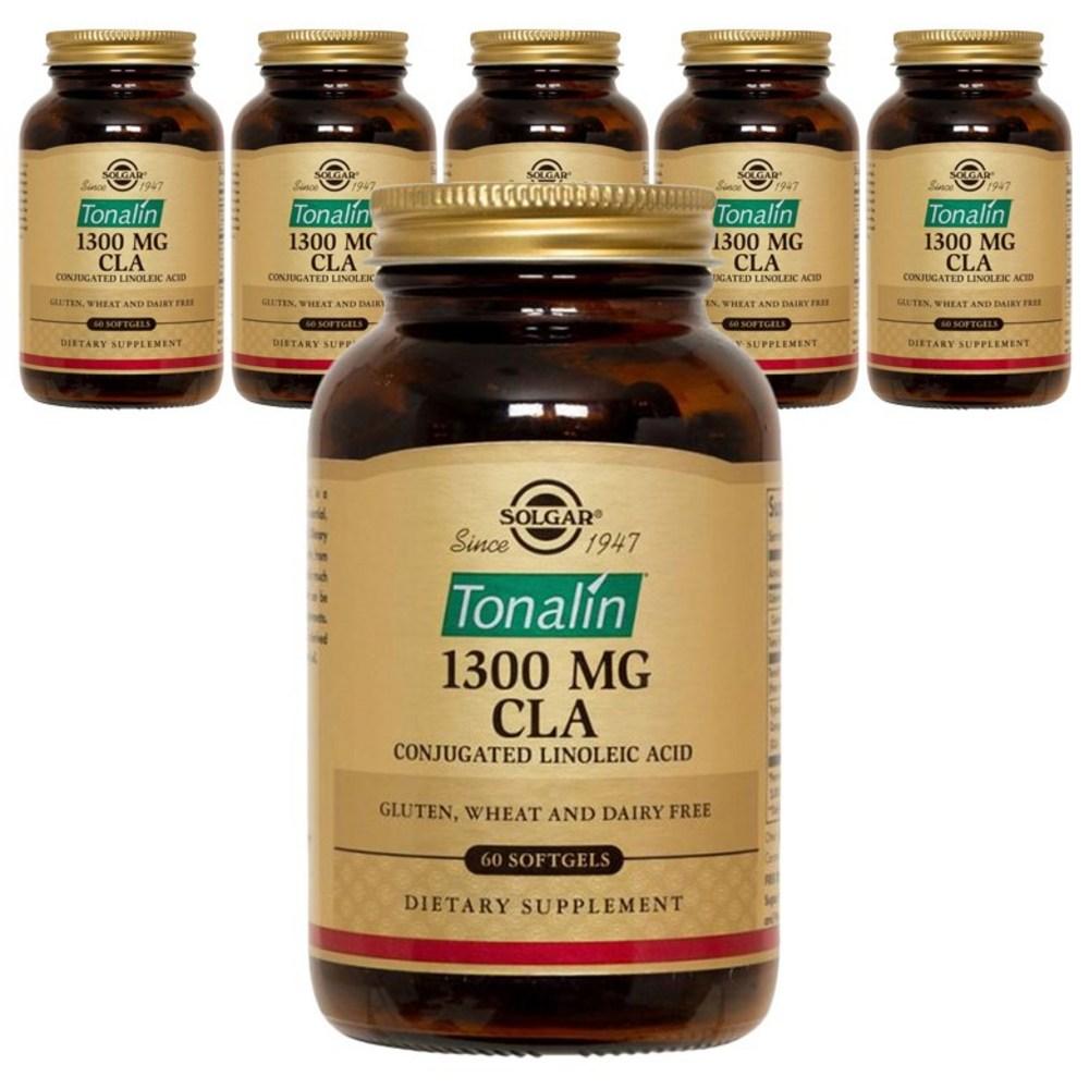 Solgar Tonalin CLA 1300mg Softgels 60 Tablets (6 Pcs) Ingredients: May Be Subject To Change At the Manufacturer’s | 60 Tablets 6 Pcs