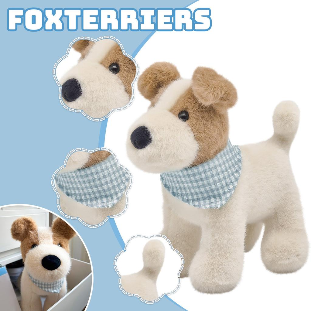 Puppy Plush Toy, 7 Inches, Handmade And Soft And Cuddly Dog Plush Toy For Little Boys, Girls And Kids Of All Ages!