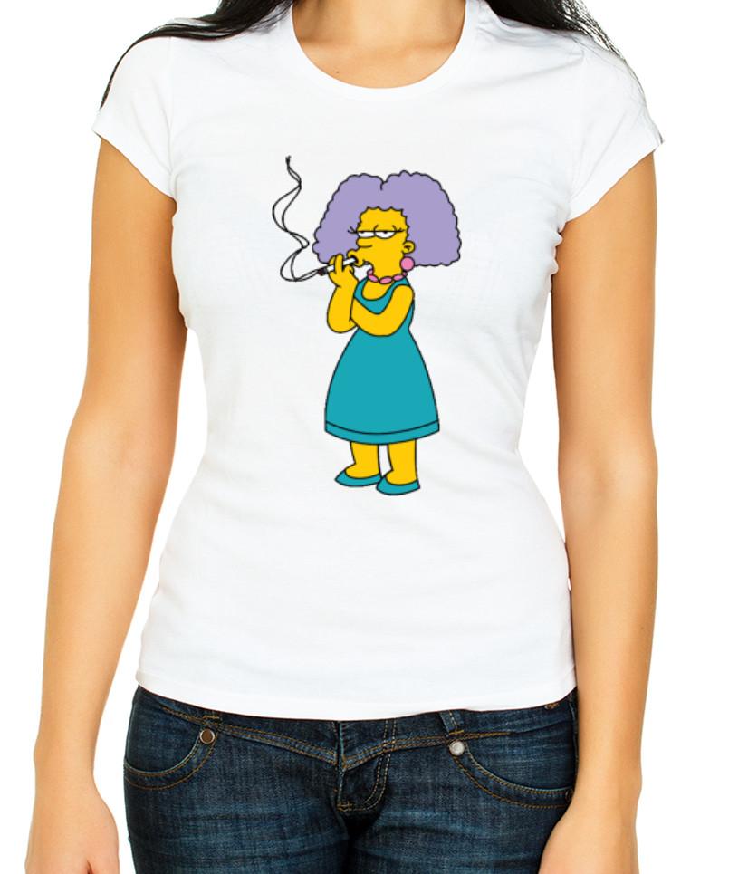 

Пэтти Бувье, Женская футболка с рукавом 3/4 The Simpsons L209 3XL