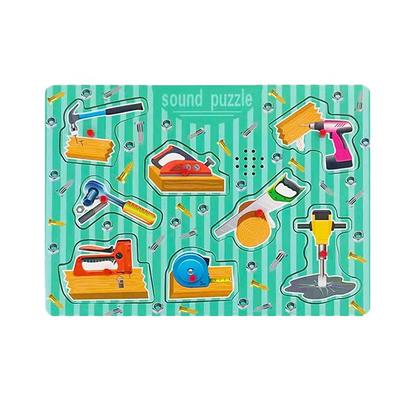 Cassby Strong Sound Tap Puzzle 2238, 8 Parça, 1, Kore En İyi Bebek Yapboz