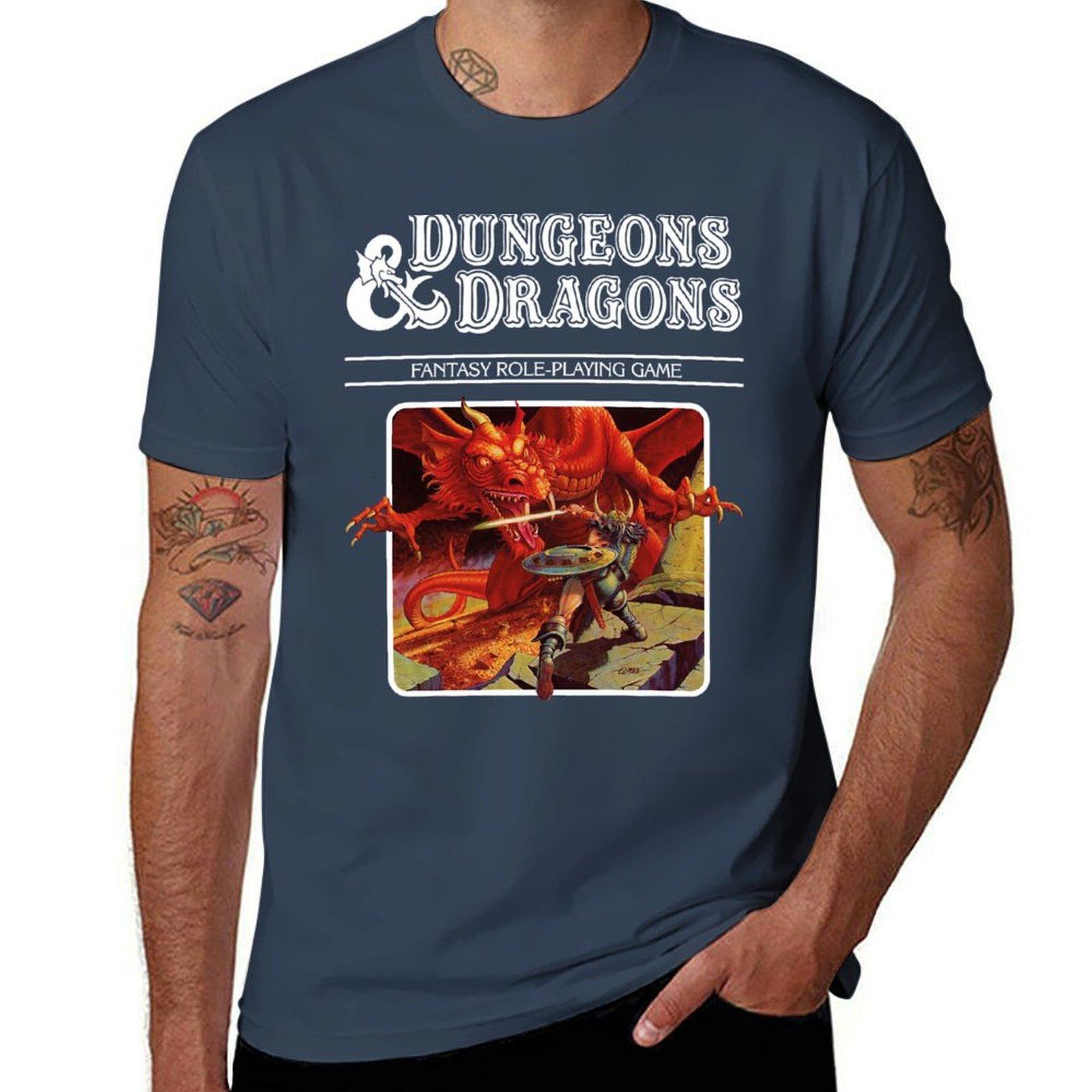 Dungeons Amp Dragons Base Se Tshirt Casual Work Wear Tshirt S