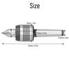 Hardened Steel Bearing Lathe Center MT2 Morse Taper Tailstock Center Live Center  Metal Lathe