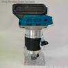 Brushless Lithium Trimmer & Engraving Wood Router: Multifunctional Electric Tool for Slotting, Milling, and Grooving.