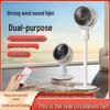 Portable Oscillating Floor and Desktop Fan with Remote Control for Dormitory and Office Use